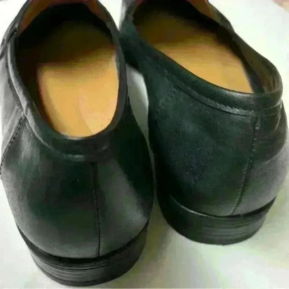 Naturalizer Leather Tassel Loafers in Black Size 10 N